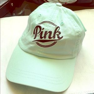 Pink Victoria’s Secret baseball cap